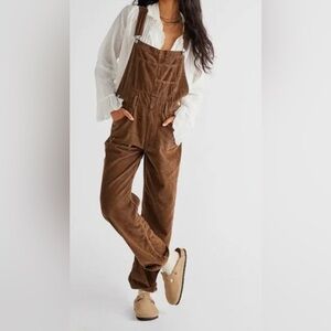 Free People | We The Free Ziggy Corduroy Overalls